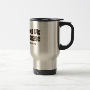 Crohns Krankheits-Bewusstseins-Reise-Tasse Reisebecher
