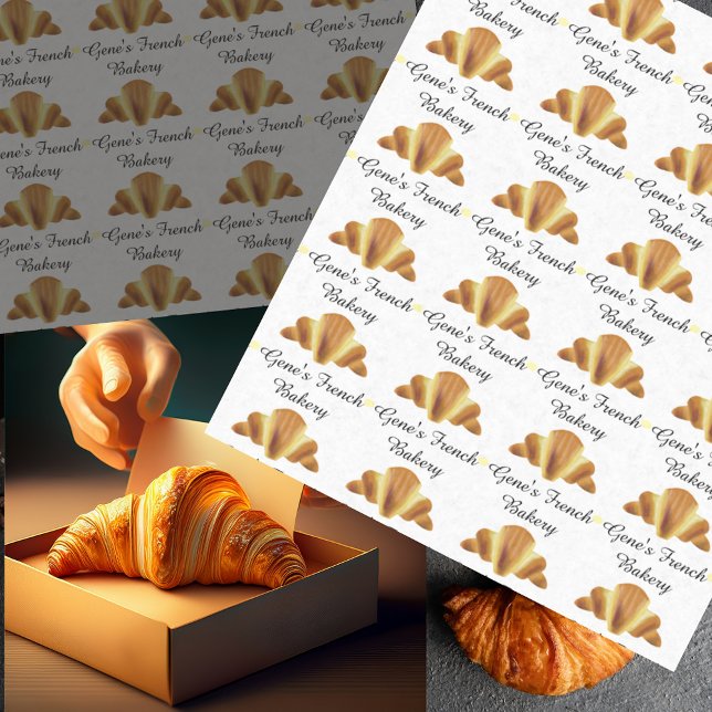Croissant Bakery Seidenpapier (Von Creator hochgeladen)