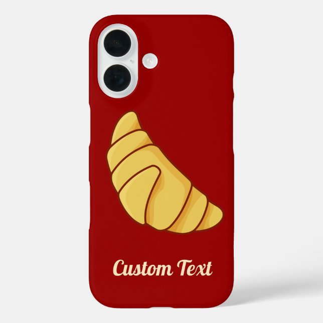 Croissant Case-Mate iPhone Hülle (Rückseite)