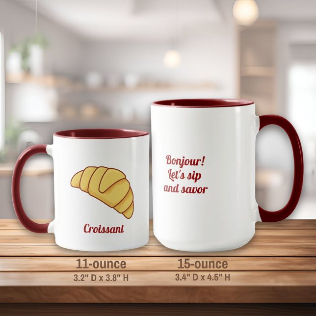 Croissant Coffee Tasse (Von Creator hochgeladen)