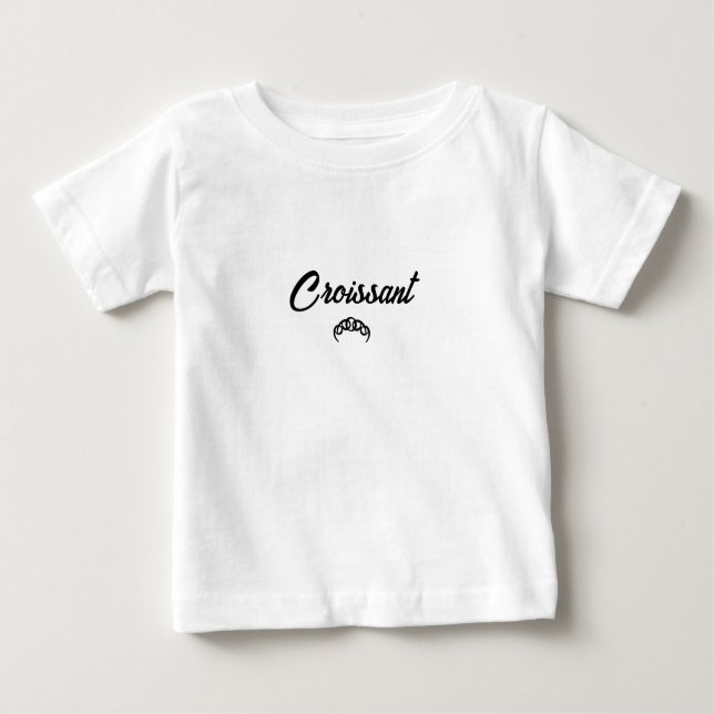 Croissant One-zee Baby T-shirt (Vorderseite)