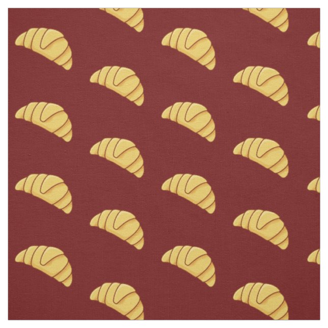 Croissant Pattern Stoff (Muster)