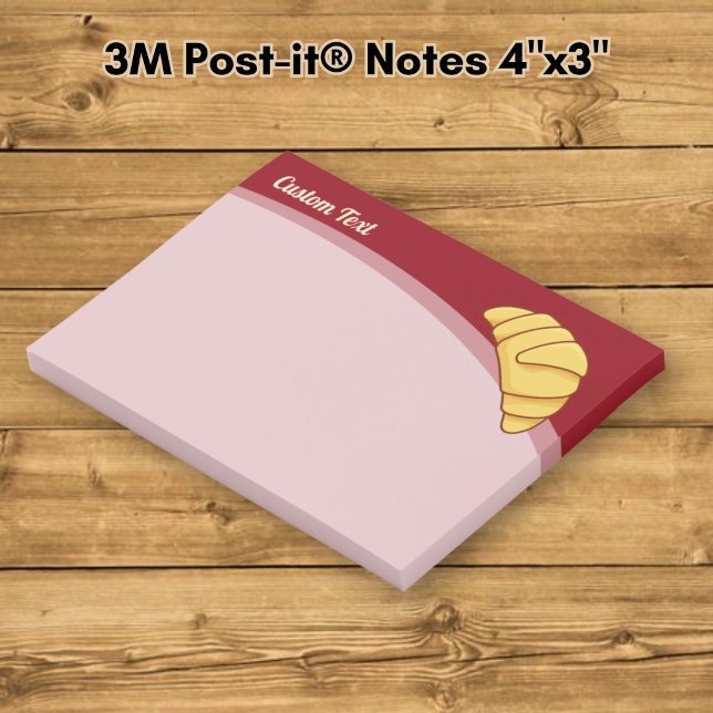 Croissant Post-it Klebezettel (Von Creator hochgeladen)