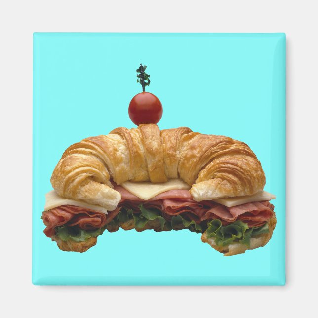 Croissant Sandwich Magnet (Vorne)