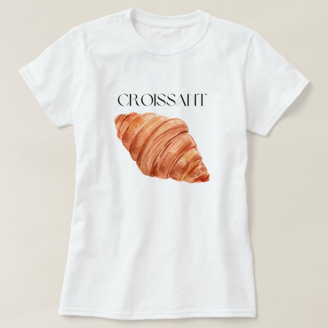 Croissant T-Shirt (Design vorne)