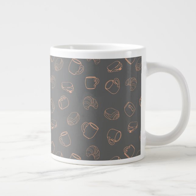 Croissants Jumbo-Tasse (Rechts)