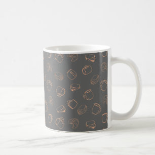 Croissants Kaffeetasse