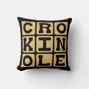 Crokinole, Brettspiel Kissen