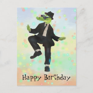 Croko Blues Brothers Postkarte