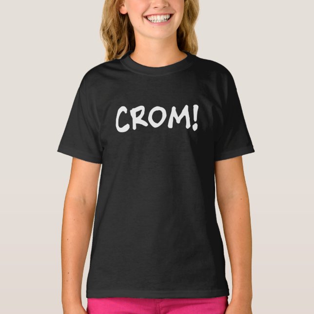 Crom - Gott von Conan T-Shirt (Vorderseite)
