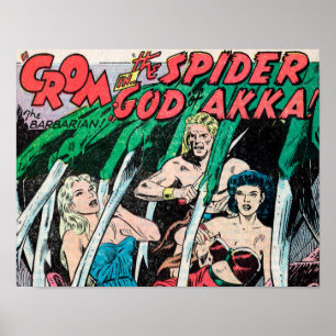 Crom und der Sider Gott von AKKA Kunst drucken #1 Poster