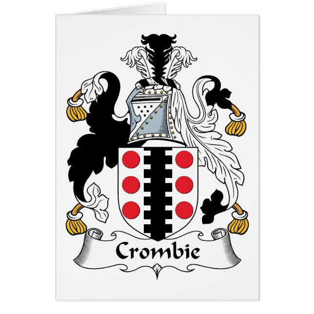 Crombie Familienwappen (Vorne)