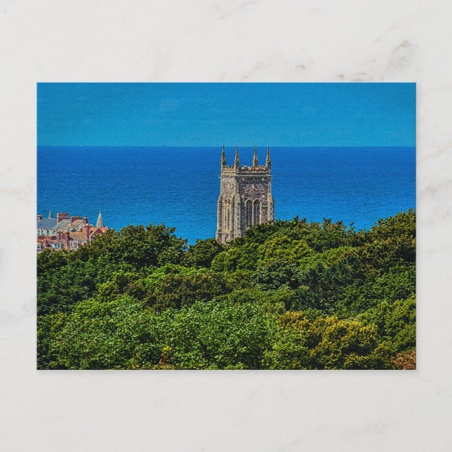 Cromer Church Tower St Peter & St Paul Norfolk Postkarte (Vorderseite)