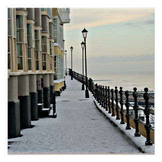 Cromer im Winter.. Poster