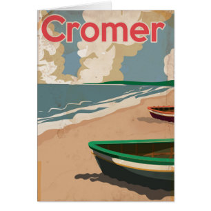 Cromer Vintage-Lokomotive Reiseplakat