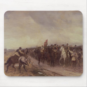 Cromwell bei Dunbar, 1650 Mousepad