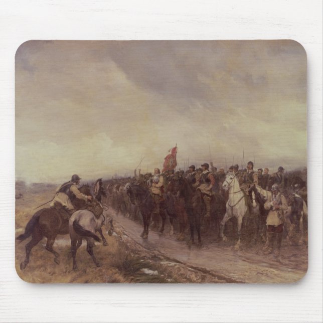 Cromwell bei Dunbar, 1650 Mousepad (Vorne)