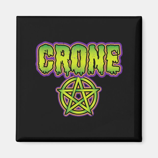 Crone-Symbol-T-Shirt Magnet (Vorne)