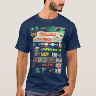 Cronenberg VHS-Sammlung T-Shirt