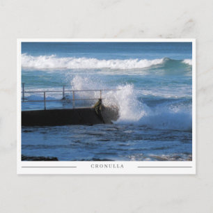 Cronulla Ocean Bath – Sydney Australien Postkarte