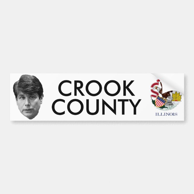 CROOK COUNTY AUTOAUFKLEBER (Vorne)