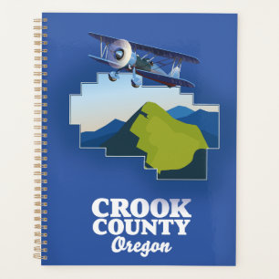 Crook Landkreis Oregon Karte Planer