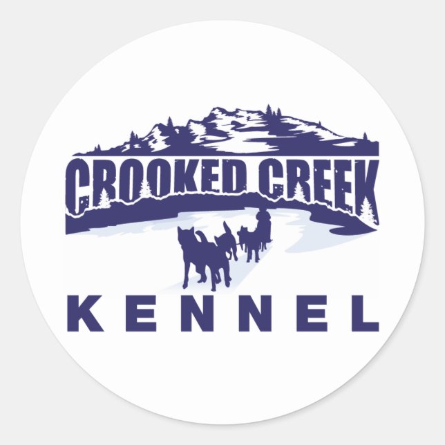 Crooked Creek Kennel Window Sticker (Vorderseite)