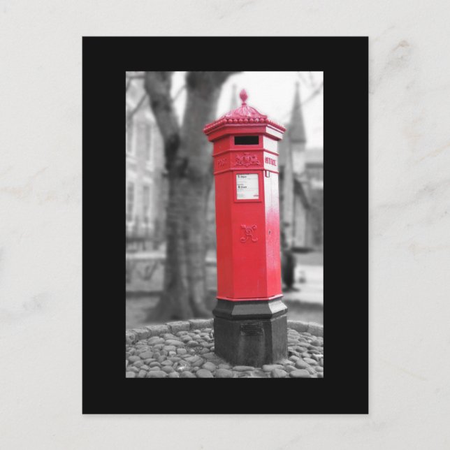 Crooked Letterbox Postkarte (Vorderseite)