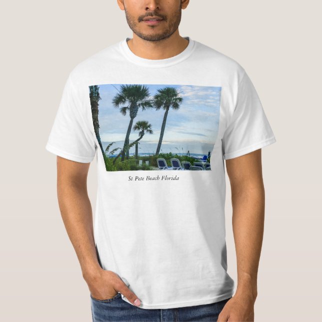 Crooked Palm Trees T-Shirt (Vorderseite)