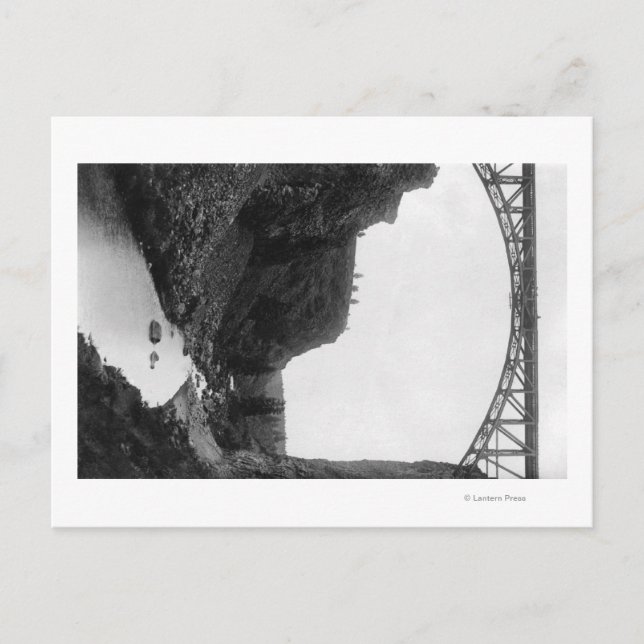 Crooked River Bridge in Central Oregon Fotograp Postkarte (Vorderseite)