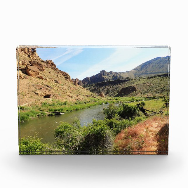 Crooked River, OR Fotoblock (Vorderseite)