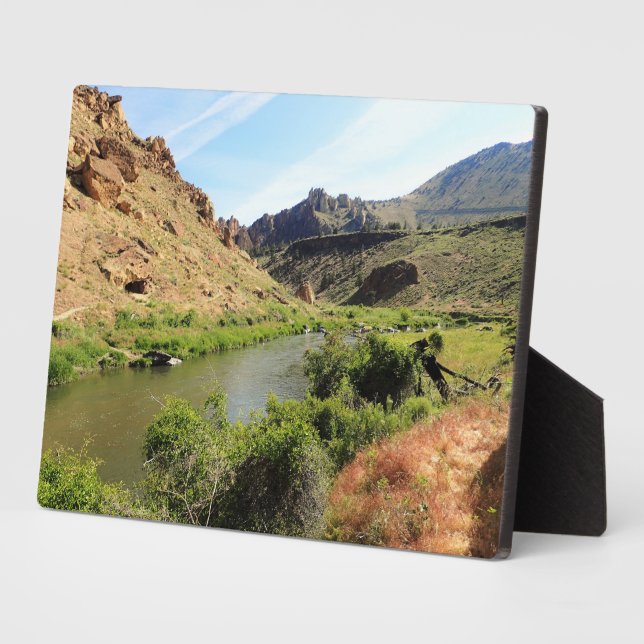 Crooked River, OR Fotoplatte (Seite)