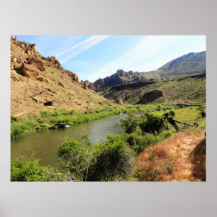 Crooked River, Oregon Poster