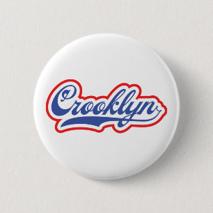 Crooklyn, NYC Button