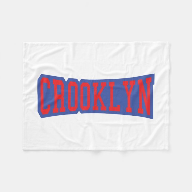 CROOKLYN, NYC FLEECEDECKE (Vorderseite (Horizontal))