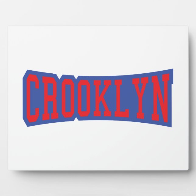 CROOKLYN, NYC FOTOPLATTE (Vorderseite)