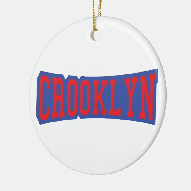 CROOKLYN, NYC KERAMIK ORNAMENT (Links)