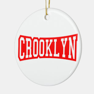 CROOKLYN, NYC KERAMIKORNAMENT