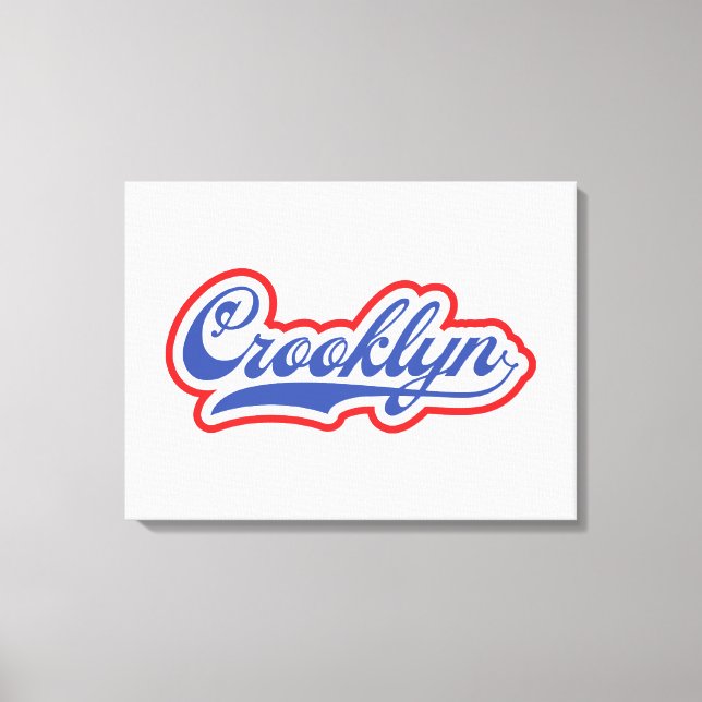 Crooklyn, NYC Leinwanddruck (Vorderseite)