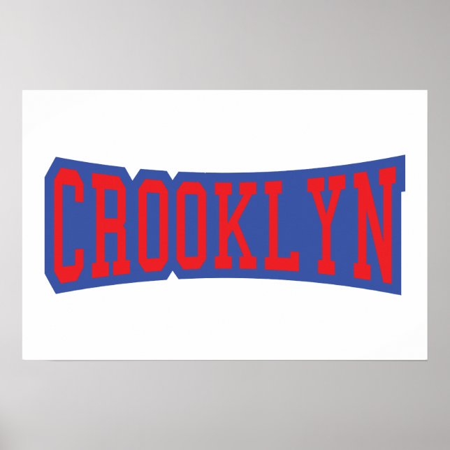 CROOKLYN, NYC POSTER (Vorne)