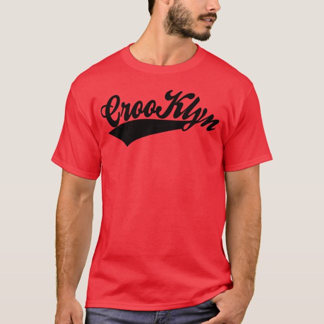 CROOKLYN T-SHIRT (RED/BLACK) (Vorderseite)