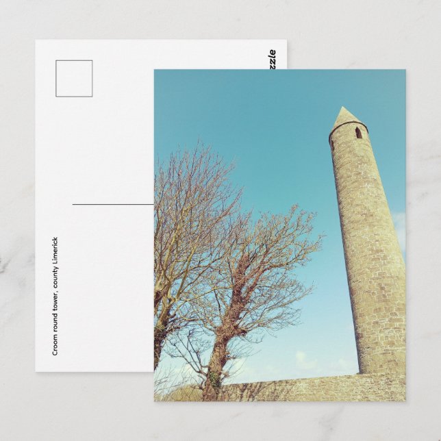 Croom Rundturm Postkarte (Vorne/Hinten)