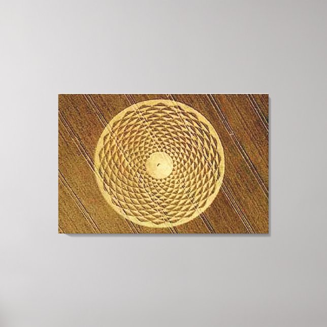Crop Circle-36"x24"Gallery Leinwand (Vorderseite)