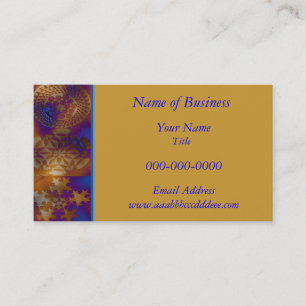 Crop Circle Business Card Visitenkarte