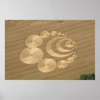 Crop Circle in Switzerland / Poster