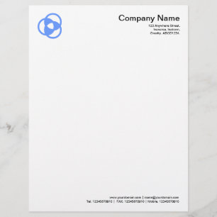 Crop Circle Symbol 05 - Baby Blue Briefkopf