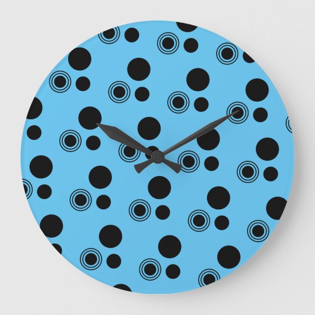 Crop Circles Große Wanduhr (Vorderseite)