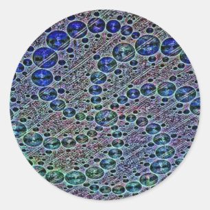 Crop Circles Runder Aufkleber