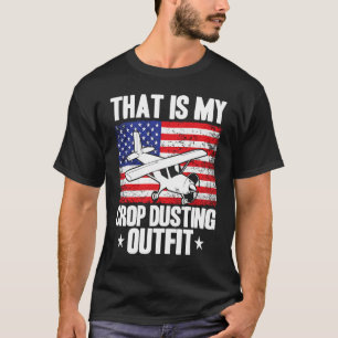 Crop Duster American Flag, das ist meine Crop Dust T-Shirt