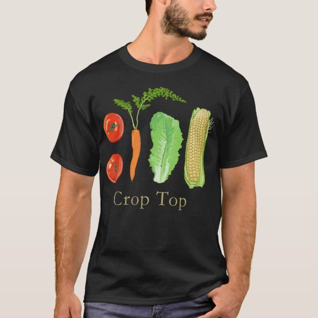 Crop Ober T-Shirt (Vorderseite)